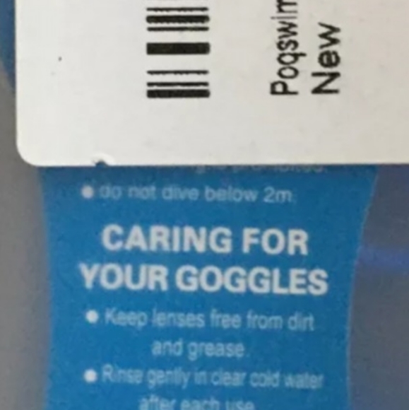 New Adult Mirrored Swim Goggles - Picture 3 of 3